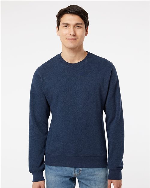 8870 Unisex Triblend Fleece Crewneck Sweatshirt