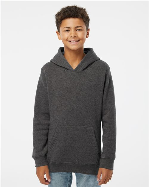 8880 Youth Triblend Fleece Hooded Sweatshirt