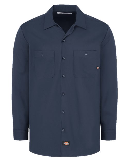 L307 Men's Industrial Cotton Long Sleeve Work Shirt