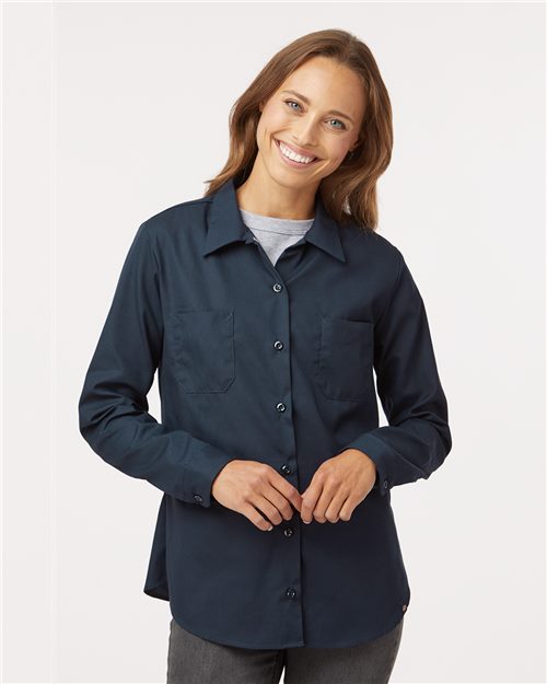 L5350 Women's Long Sleeve Industrial Work Shirt
