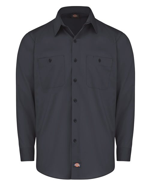 LL51T Men's Tall Industrial Worktech Ventilated Long Sleeve Work Shirt