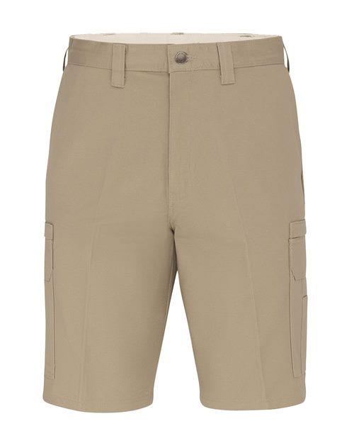 LR33EXT Men's Extended Sizes 11" Industrial Cotton Cargo Shorts