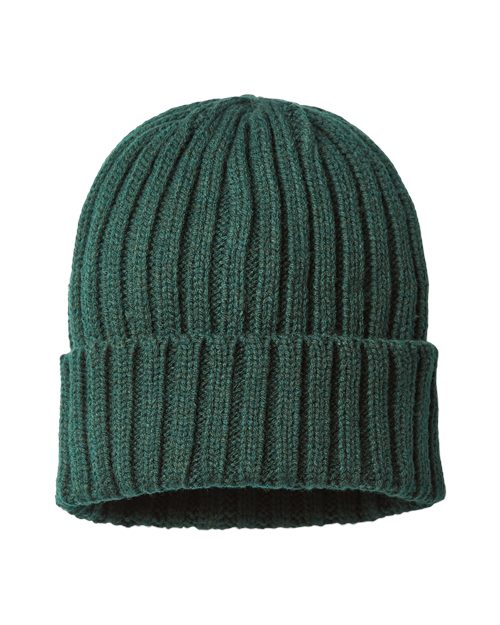 SHORE Sustainable Cable Knit Cuffed Beanie