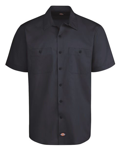 LS51T Men's Tall Industrial Worktech Ventilated Short Sleeve Work Shirt