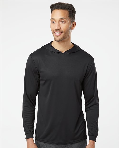220 Unisex Bahama Performance Hooded Long Sleeve T-Shirt