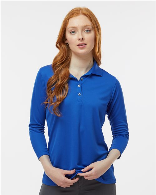 120 Women's Lady Palm Three-Quarter Sleeve Polo