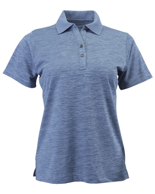 131 Women's Dakota Striated Heather Polo