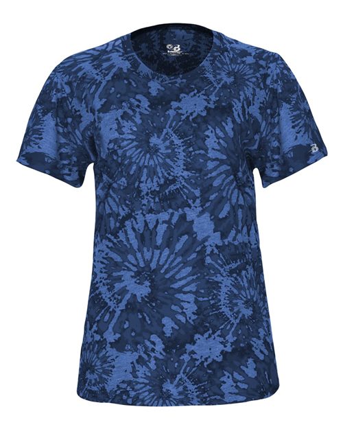 4974 Women's Tie-Dyed Tri-Blend T-Shirt