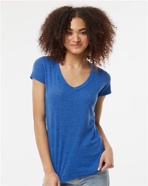 244 Women's Poly-Rich V-Neck T-Shirt