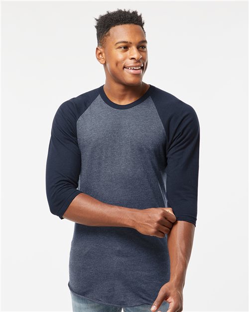 245 Unisex Fine Jersey Raglan T-Shirt