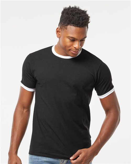 246 Unisex Fine Jersey Ringer T-Shirt