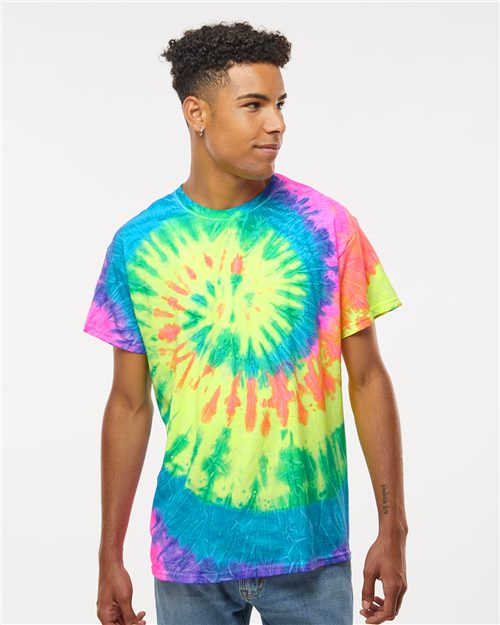 1000 Unisex Multi-Color Tie-Dyed T-Shirt