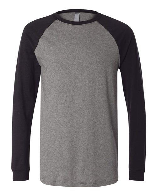 3000 Men's Long Sleeve Jersey Baseball Tee