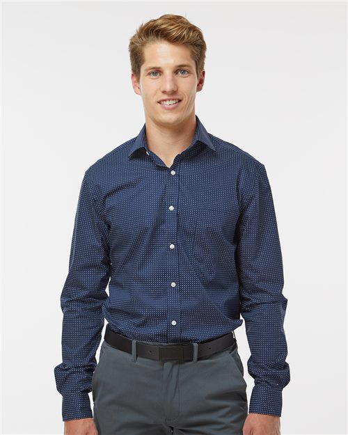 13TH105 Men's Polka Dot Shirt