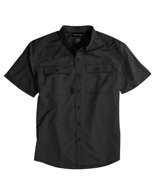 4445 Men's Crossroad Woven Short Sleeve Shirt