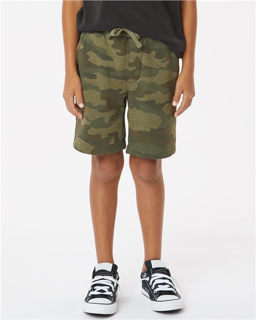 PRM16SRT Youth Lightweight Special Blend Fleece Shorts