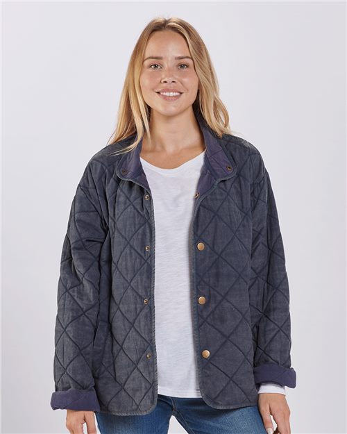 BW8102 Women's Quilted Market Jacket