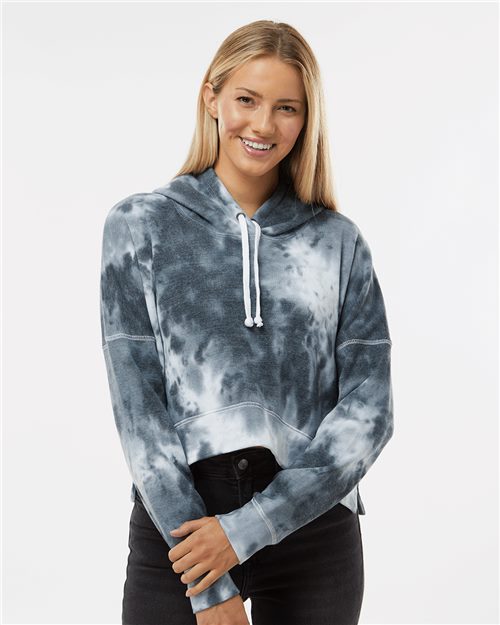 8853 Women's Crop Hooded Sweatshirt