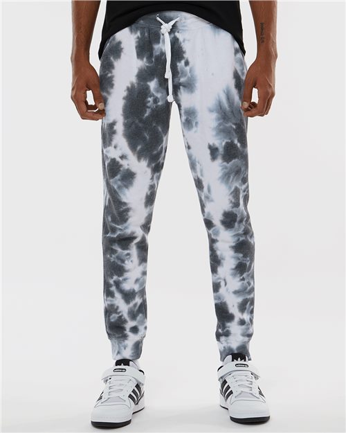 8884 Unisex Tie-Dyed Fleece Joggers