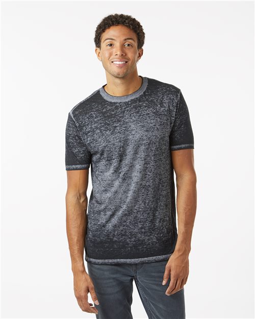 1350 Unisex Acid Wash Burnout T-Shirt