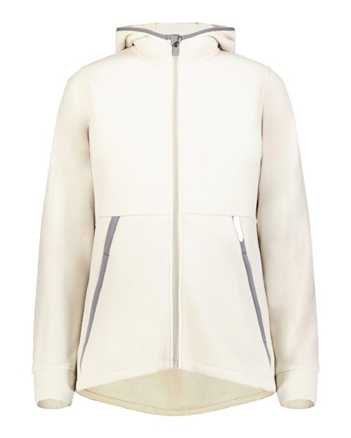 6860 Women's Eco Revive Polar Fleece Hooded Full-Zip Jacket