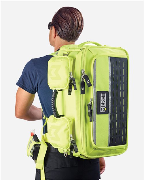 M8101HV OMNI PRO X High Viz Yellow Convertible Backpack Bag