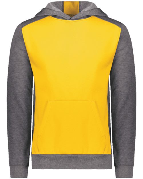 6866 Youth Eco Revive Three-Season Triblend Fleece Hooded Sweatshirt