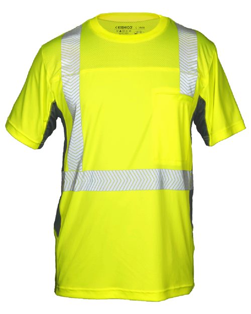9173 Unisex Premium Black Series Cool Touch Class 2 T-Shirt