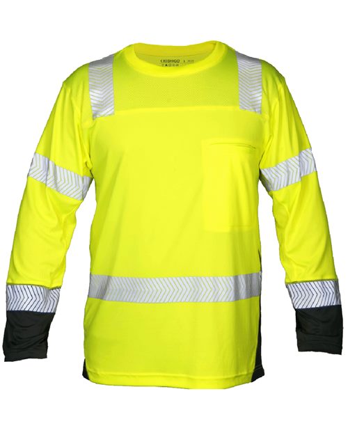 9177 Unisex Premium Black Series Cool Touch Class 3 Long Sleeve T-Shirt