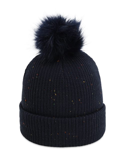6014 The Montage Pom Cuffed Beanie