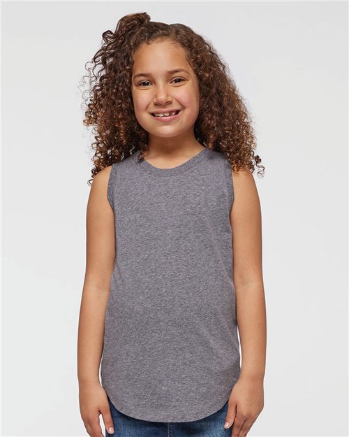 2692 Girls' Relaxed Fine Jersey Tank