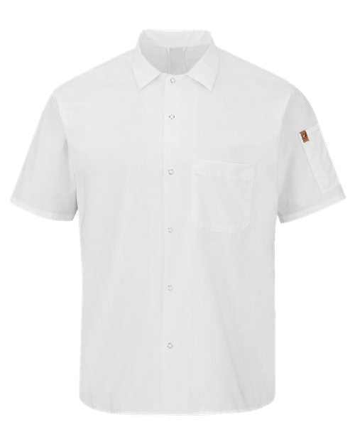 502X Mimix Short Sleeve Cook Shirt with OilBlok