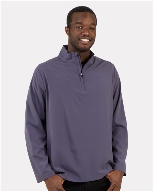 BM5206 Men's Quarter-Zip Stretch Pullover