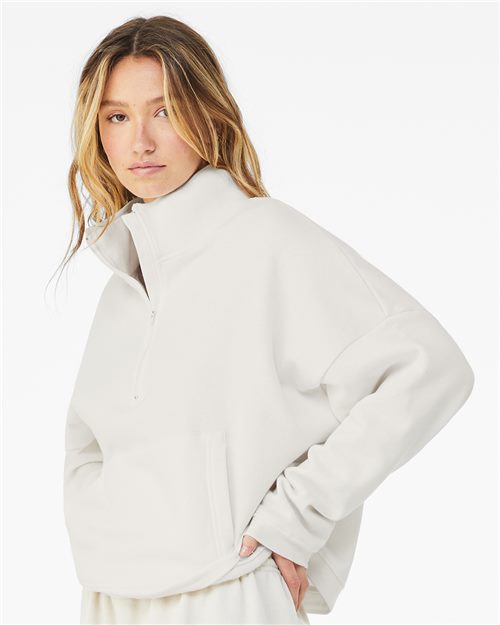 3953 Women’s Sponge Fleece Half Zip Pullover