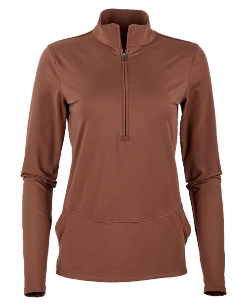 BW5202 Women's Flex Quarter-Zip Pullover