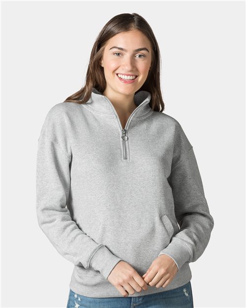 W20189 Women's Cloud Fleece Quarter-Zip Sweatshirt