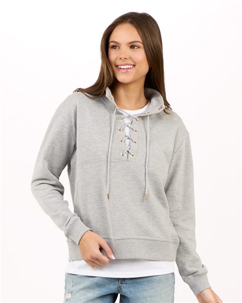 BW5401 Women's Lace Up Pullover