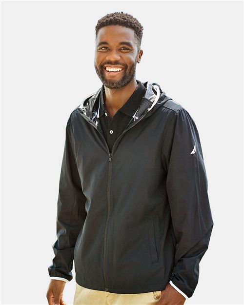 N17926 Men's Stillwater Hooded Windbreaker