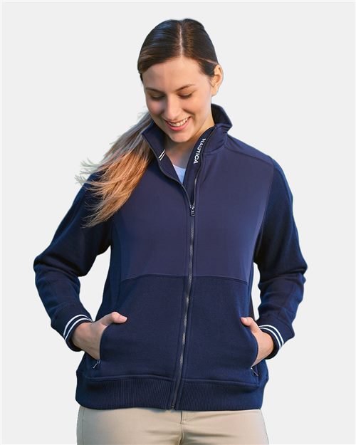 N17387 Women's Navigator Fleece Full-Zip Jacket