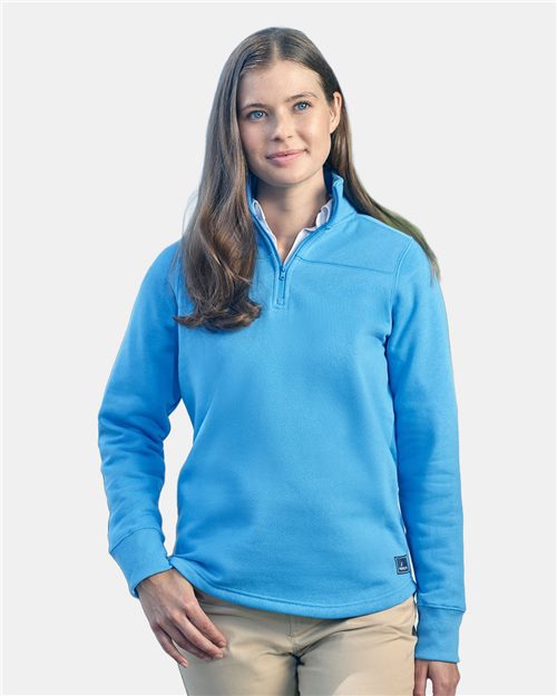 N17397 Women's Anchor Fleece Quarter-Zip Sweatshirt