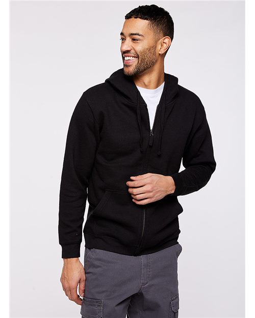 6927 Unisex Full-Zip Fleece Hoodie Sweatshirt