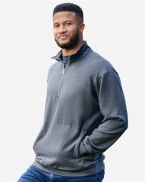 8741 Unisex Electric Fleece Quarter-Zip Sweatshirt