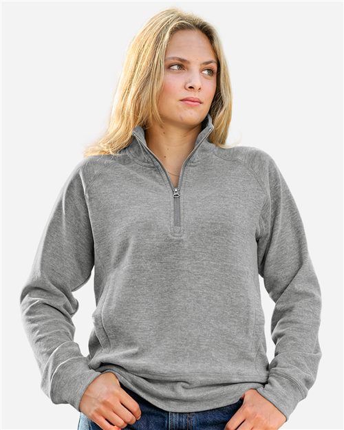 8743 Women's Electric Fleece Quarter-Zip Sweatshirt