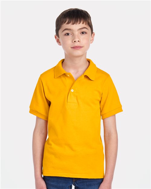437K Youth Dri-Power Polo