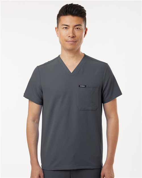 M10001 Men's Holmes Everyday 1-Pocket Scrub V-Neck Top