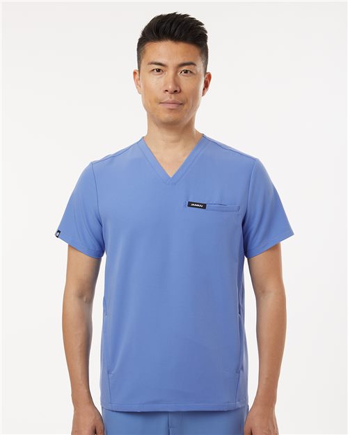 M10002 Men's Platt 3-Pocket Scrub V-Neck Top