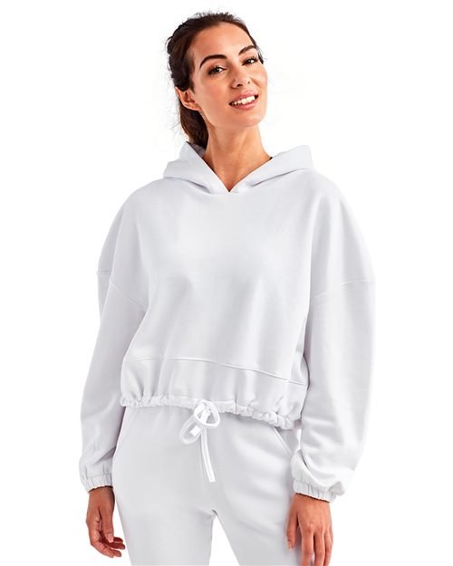 TD085 Women's Cropped Maria Hooded Sweatshirt