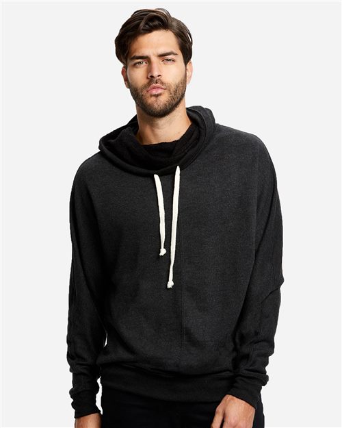 US897 Unisex USA Made French Terry Snorkel Hooded Sweatshirt