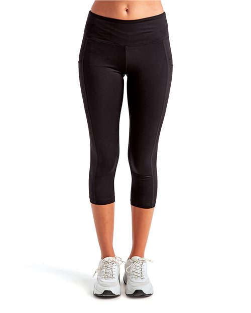 TD533 Women's Performance Calf-Length Leggings
