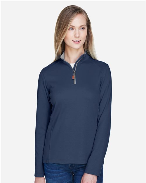 DG479W Women's DRYTEC20 Performance Quarter-Zip Pullover